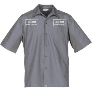 imageChef Works Custom Embroidered Mens Universal ShirtGrey