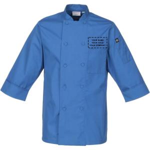 imageChef Works Custom Mens Morocco Chef CoatBlue
