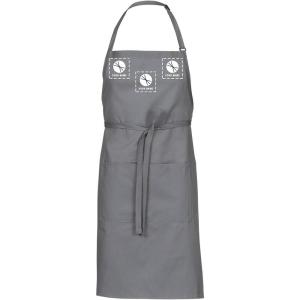imageChef Works Custom Unisex Butcher ApronGrey