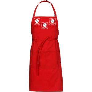 imageChef Works Custom Unisex Butcher ApronRed