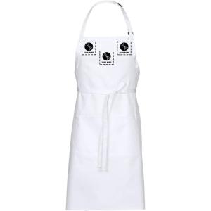 imageChef Works Custom Unisex Butcher ApronWhite
