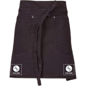 imageChef Works Custom Unisex Dorset Half Bistro ApronEggplant