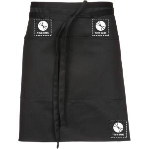 imageChef Works Custom Unisex Half Bistro ApronBlack