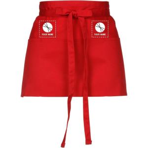 imageChef Works Custom Unisex Waist ApronRed
