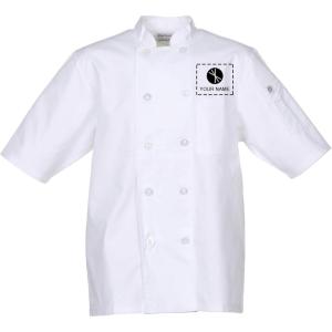 imageChef Works Customized Mens Volnay Chef Coat  XLWhite