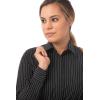 imageChef Works Womens Long Onyx Dress ShirtCharcoal Dash
