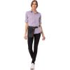 imageChef Works Womens Modern Chambray Dress ShirtPurple