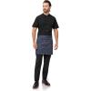 imageChef Works unisexadult Largo Half Bistro ApronBlue