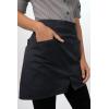 imageChef Works unisexadult Largo Half Bistro ApronCharcoal