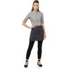 imageChef Works unisexadult Largo Half Bistro ApronCharcoal