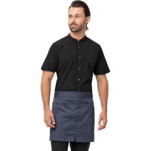 imageChef Works unisexadult Largo Half Bistro ApronBlue