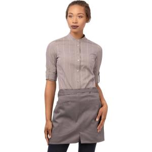 imageChef Works unisexadult Largo Half Bistro ApronMushroom