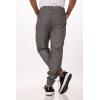 imageChef Works Mens Jogger 257 Chef PantsBlack White Stripe