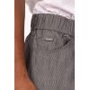 imageChef Works Mens Jogger 257 Chef PantsBlack White Stripe