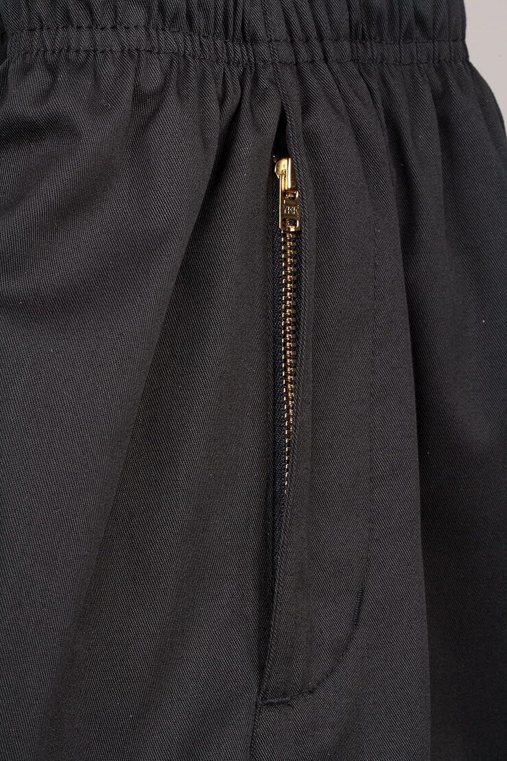 imageChef Works Mens Essential Baggy ZipFly Chef PantsBlack