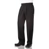 imageChef Works Mens Essential Baggy ZipFly Chef PantsBlack