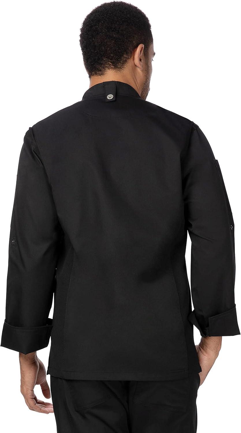 imageChef Works Unisex Sustainable Hartford Chef CoatBlack