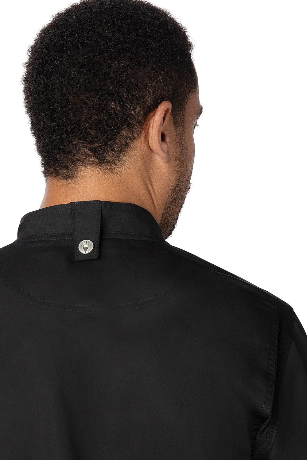 imageChef Works Unisex Sustainable Hartford Chef CoatBlack