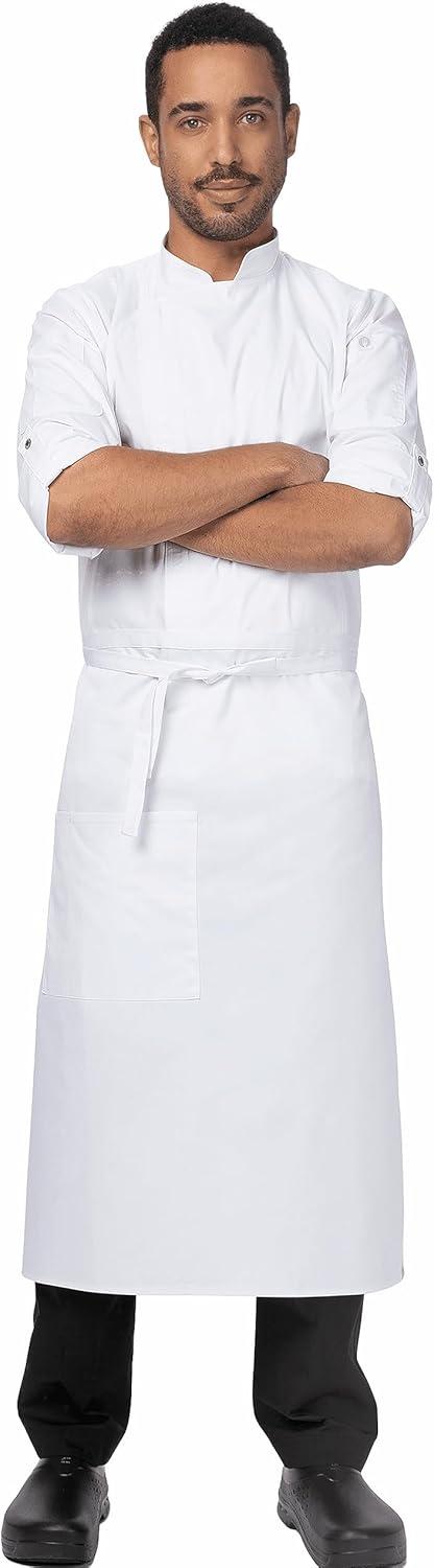 imageChef Works Unisex Sustainable Hartford Chef CoatWhite