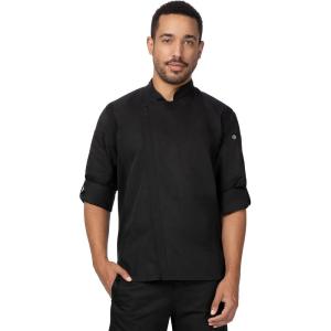 imageChef Works Unisex Sustainable Hartford Chef CoatBlack