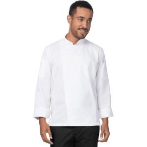 imageChef Works Unisex Sustainable Hartford Chef CoatWhite