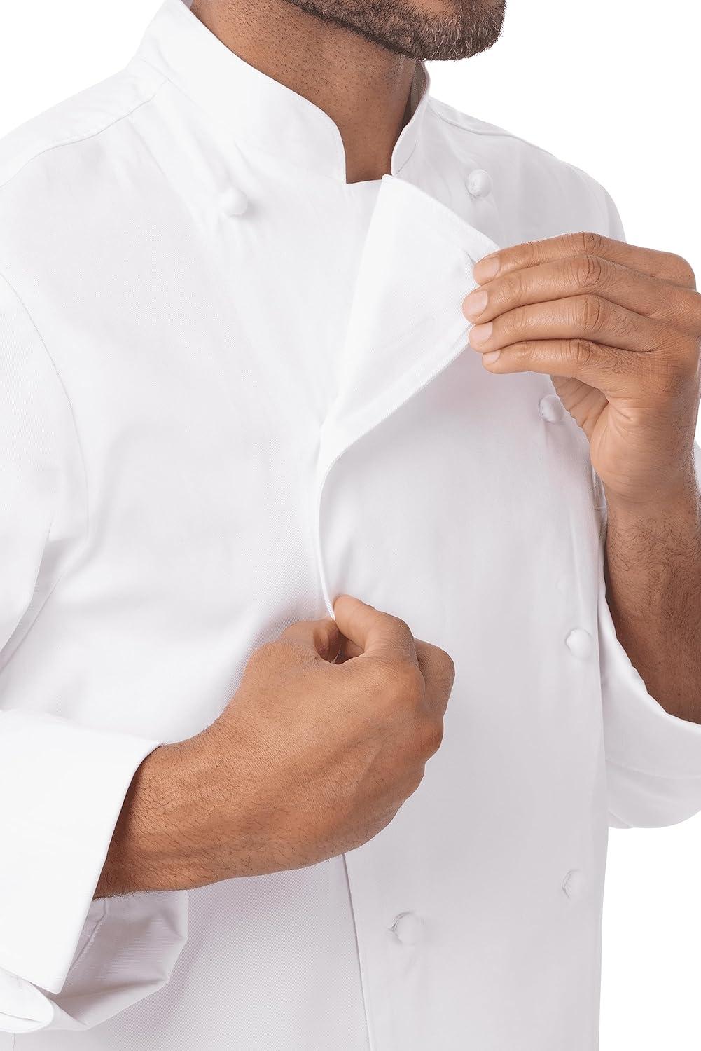 imageChef Works Mens Henri Executive Chef CoatWhite