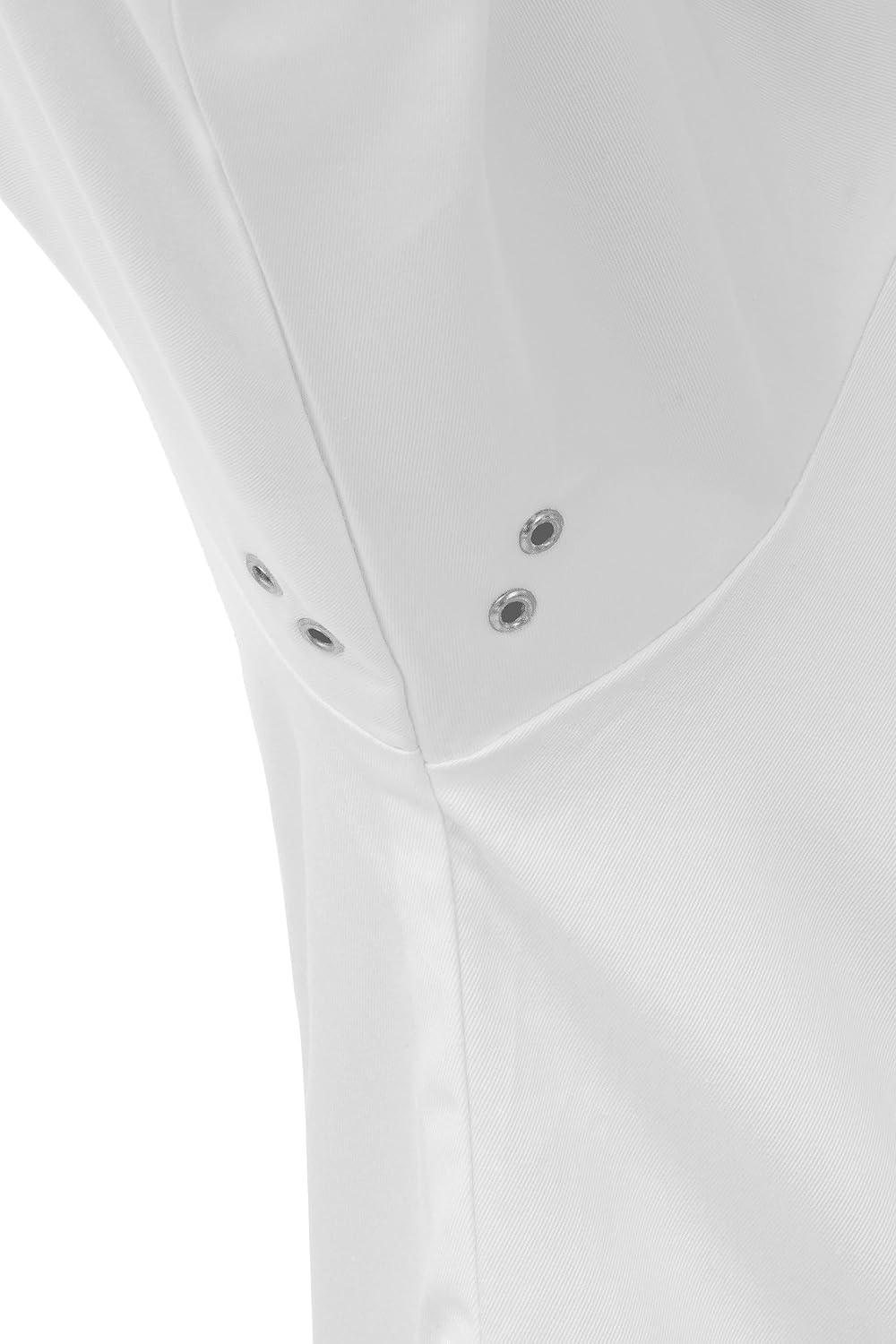 imageChef Works Mens Madrid Premium Cotton Chef CoatWhite