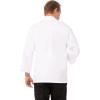 imageChef Works Mens Premium Cotton Chef CoatWhite