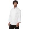 imageChef Works Mens Madrid Premium Cotton Chef CoatWhite