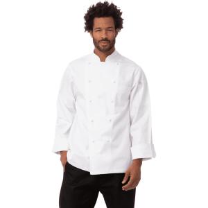 imageChef Works Mens Henri Executive Chef CoatWhite