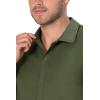 imageChef Works Mens Durham Snap Work ShirtMilitary Green