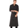 imageChef Works Unisex Presidio Bistro ApronBlack Gray