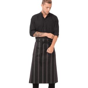 imageChef Works Unisex Presidio Bistro ApronBlack Gray