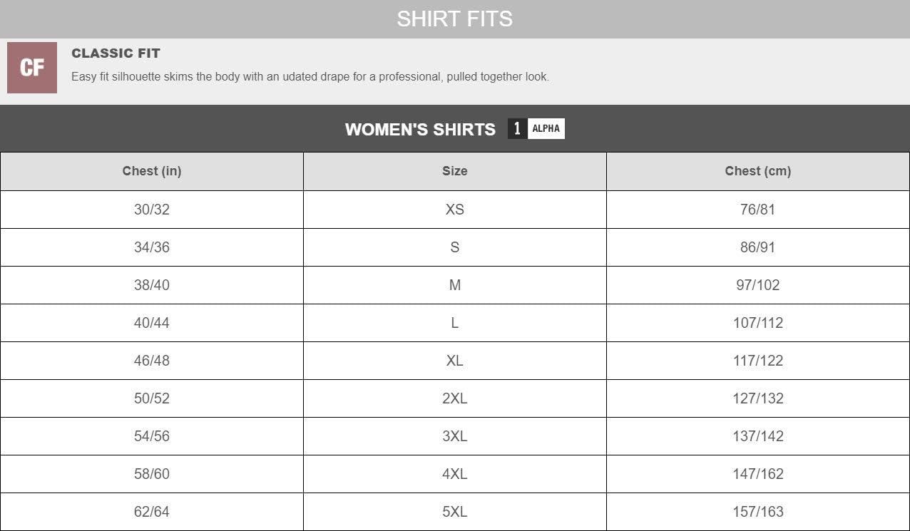 imageChef Works Custom Embroidered Womens Modern Gingham Long Sleeve Dress ShirtChocolate