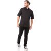 imageChef Works Custom Embroidered Mens Avignon Bistro ShirtBlack