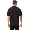 imageChef Works Custom Embroidered Mens Cool Vent Cook ShirtBlack