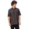 imageChef Works Custom Embroidered Mens Detroit Short Sleeve Denim ShirtBlack