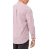 imageChef Works Custom Embroidered Mens Modern Gingham Long Sleeve Dress ShirtChili Peppers