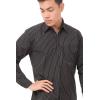 imageChef Works Custom Embroidered Mens Onyx Dress ShirtCharcoal Dash