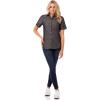 imageChef Works Custom Embroidered Womens Detroit Denim ShirtBlack