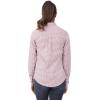 imageChef Works Custom Embroidered Womens Modern Gingham Long Sleeve Dress ShirtChili Peppers