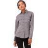 imageChef Works Custom Embroidered Womens Pilot ShirtGrey