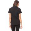 imageChef Works Custom Embroidered Womens Universal Contrast ShirtBlk Gry Mesh