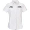 imageChef Works Custom Embroidered Womens Universal ShirtWhite