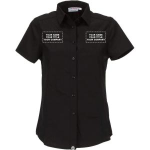 imageChef Works Custom Embroidered Womens Universal ShirtBlack