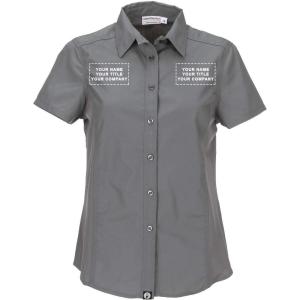 imageChef Works Custom Embroidered Womens Universal ShirtGrey