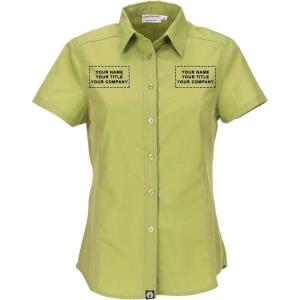 imageChef Works Custom Embroidered Womens Universal ShirtLime