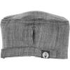 imageChef Works Custom Embroidered Corvallis BlackSteel Gray Beanie