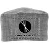 imageChef Works Custom Embroidered Corvallis BlackSteel Gray Beanie