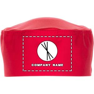 imageChef Works Custom Embroidered Red Cool Vent Beanie SM